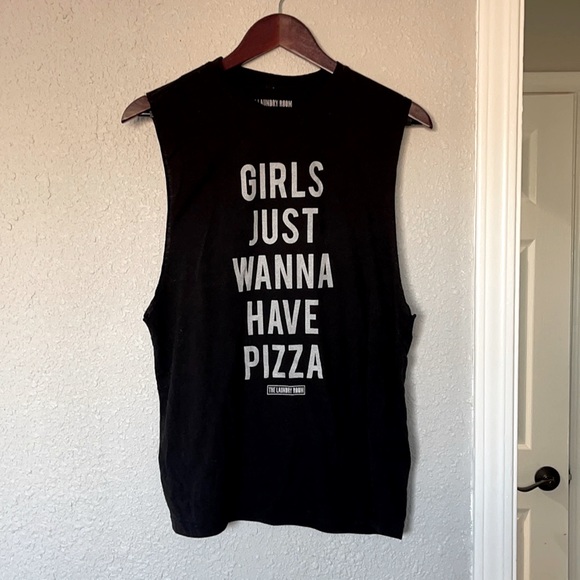 The Laundry Room Tops - Laundry room GIRLS muscle tee Large